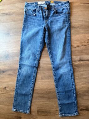 Pilcro and the Letterpress Skinny Jeans in Medium Blue Wash